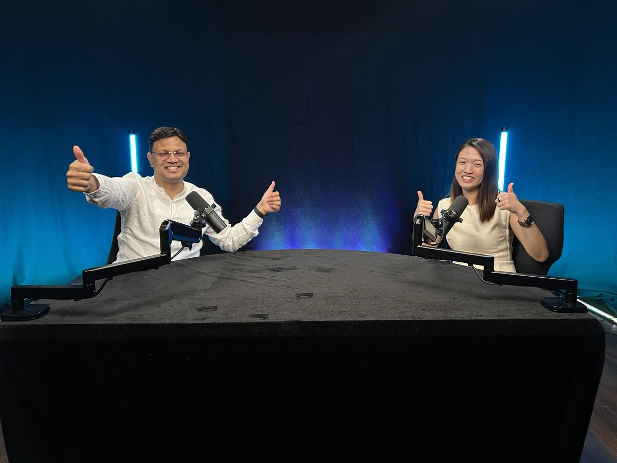 Behind the scenes of the Let's Talk Clarity podcast 3